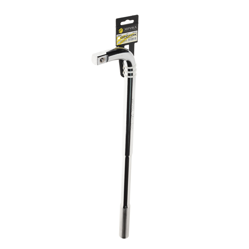 Вороток ER-53451 3/4"DR Г-образный 510мм ЭВРИКА