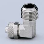 A162/7 M1/4" фиттинг уголок д/пласт труб 8х10 мм