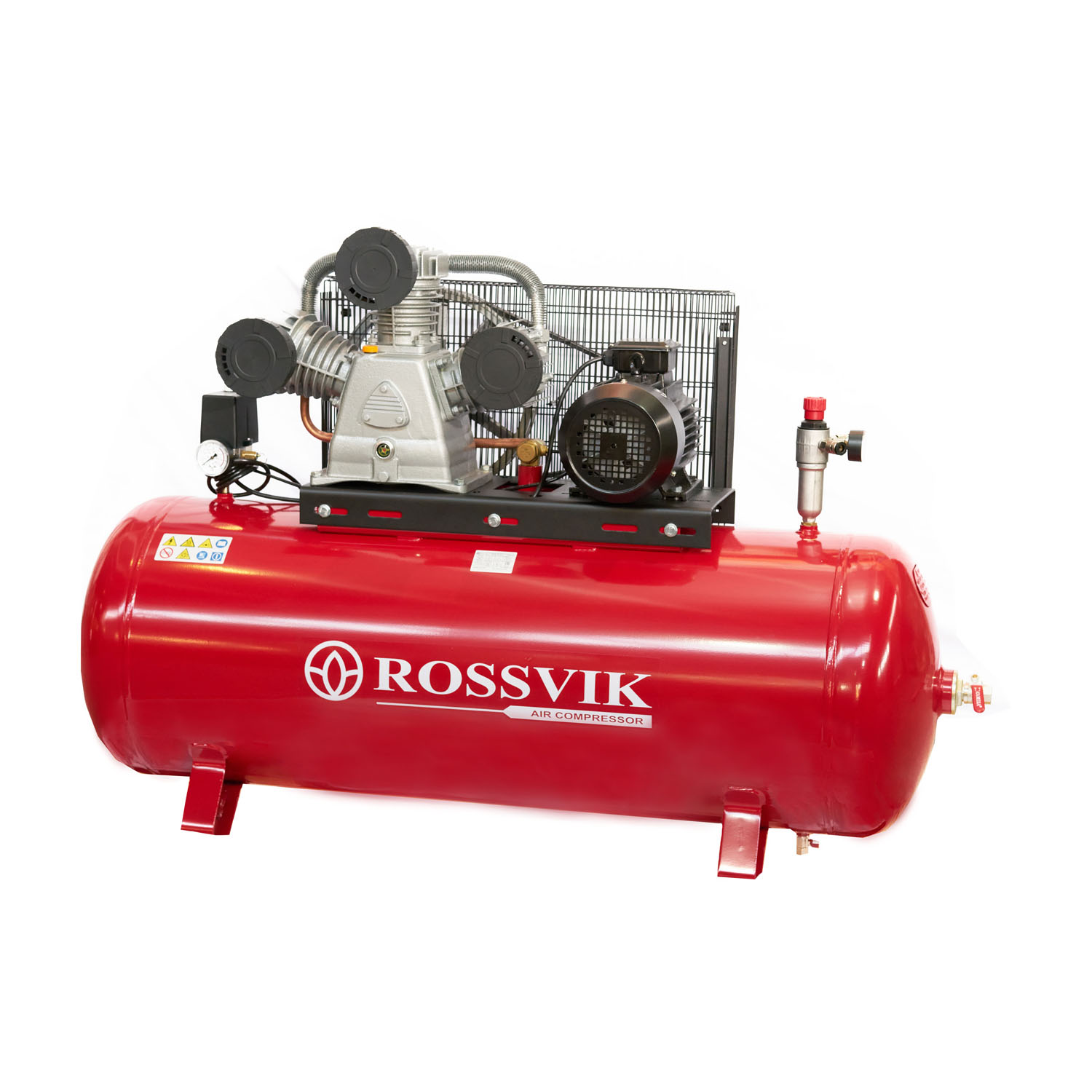 Компрессор поршневой ROSSVIK СБ4/Ф-270.LB75, 950л/мин, 10бар, ресивер 270л, 380В/5,5кВ