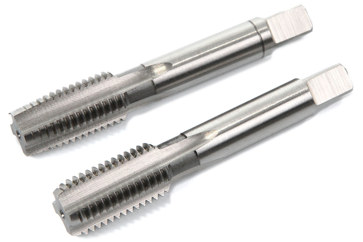 Метчики ручные, М8 x 1.0, HSS, DIN2181, комплект из 2 шт