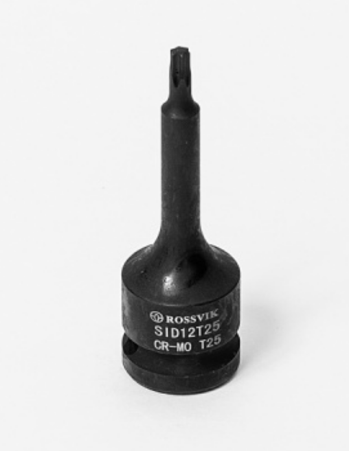 SID12T25 Головка торцевая ударная ROSSVIK, 1/2", Torx T25, L-78мм