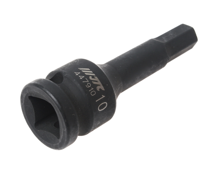 Головка торцевая ударная HEX 1/2" х H10, длина 78мм JTC /1
